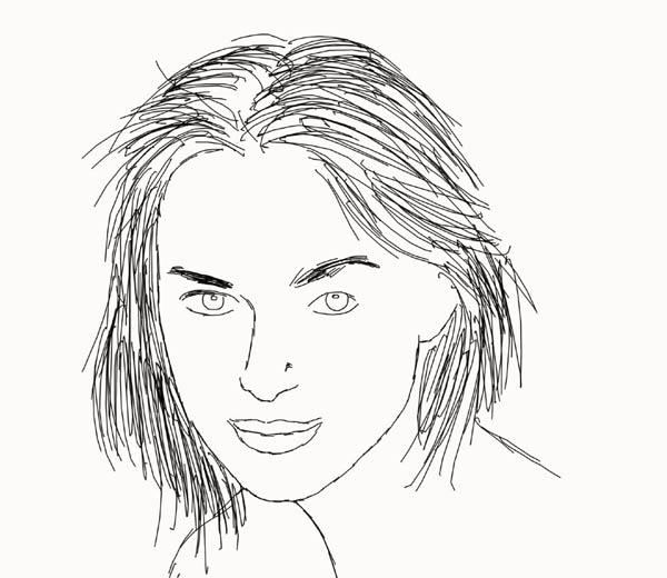 Портрет 6 класс изо. Портрет в паинте. Лицо человека рисунок для срисовки. Рисунок женщины карандашом лицо с короткими волосами. Портрет мамы карандашом с короткой стрижкой.